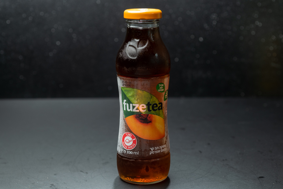 FuzeTea אפרסק — צילום מעמוד המקור
